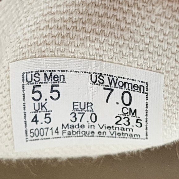 Vans Floral Classic Slip On Blue Red Sneakers Womens Shoes Size 7 - Picture 11 of 11